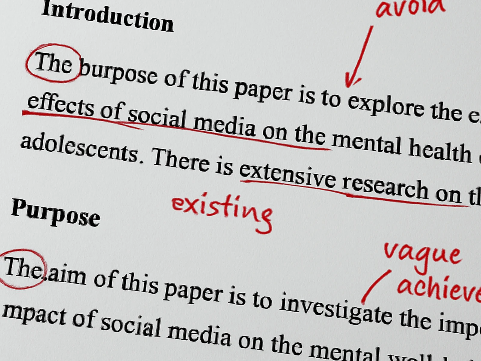 Copy Editing & Refinement