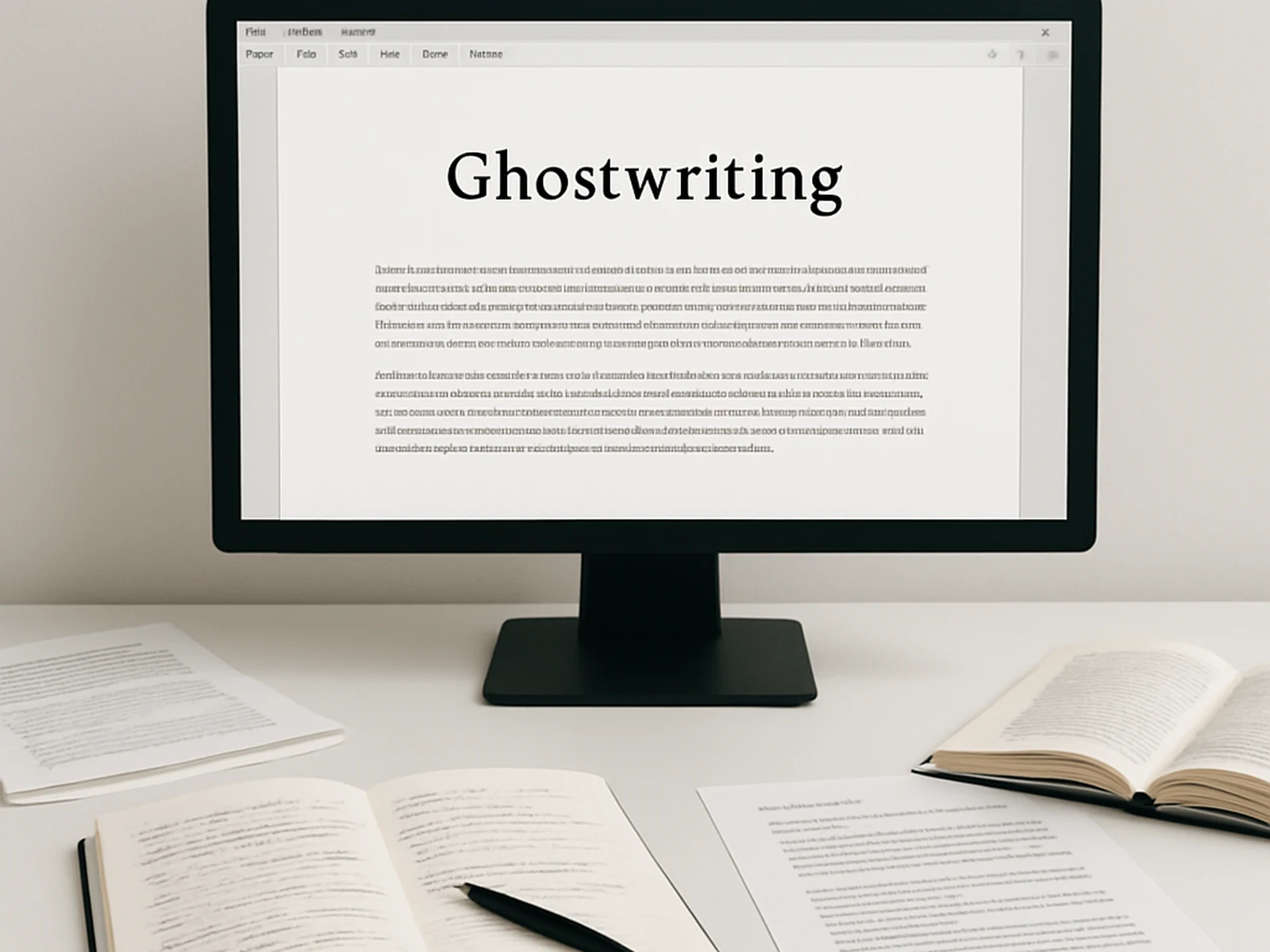 Ghostwriting & Long-Form