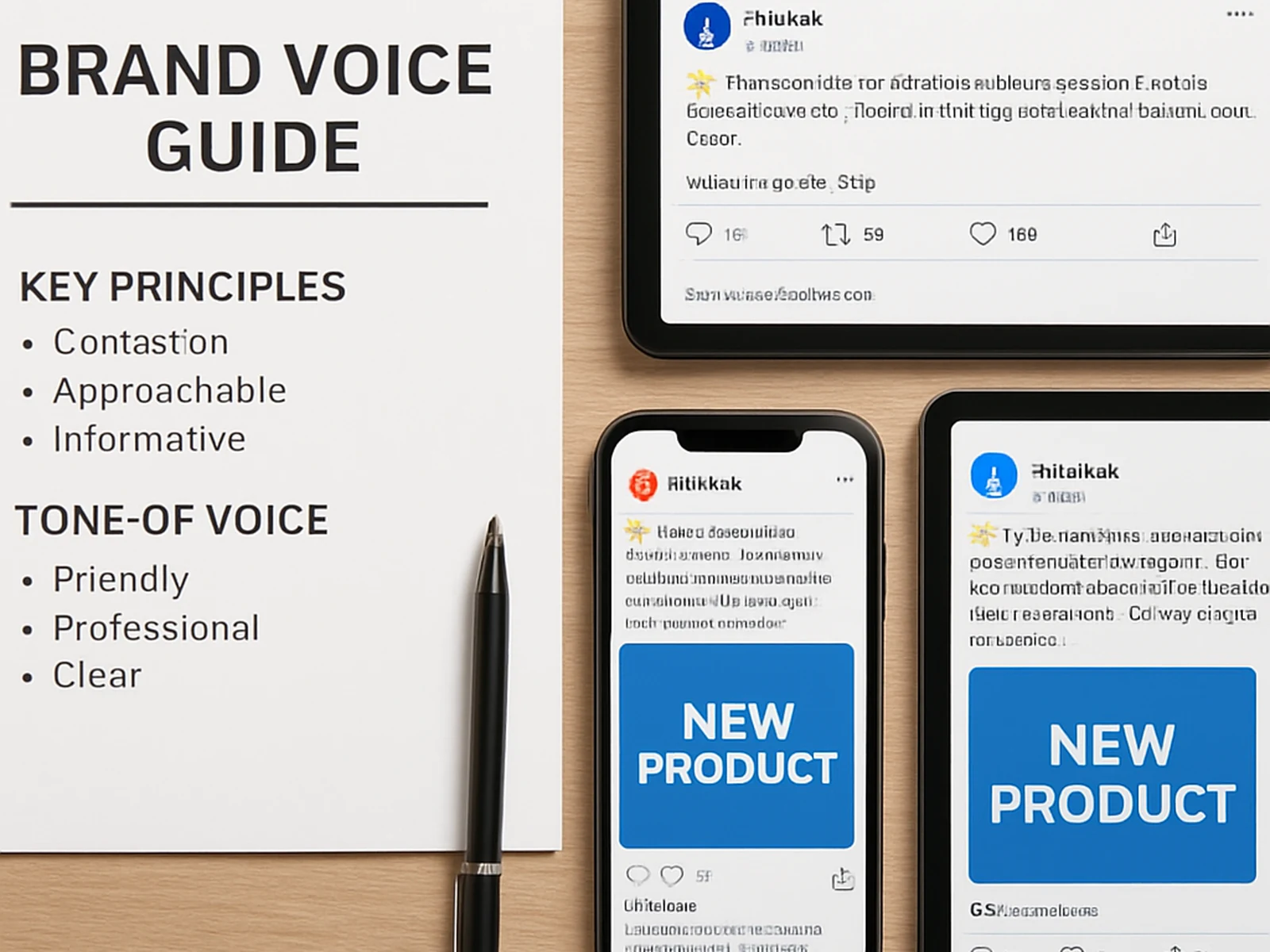 Social Media Voice & Content